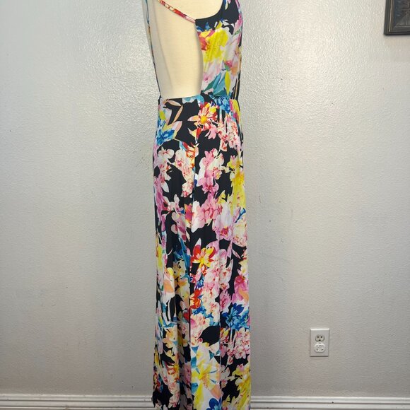 Urban Girl Women's Summer Multicolor Floral Maxi Dress M - Picture 5 of 6